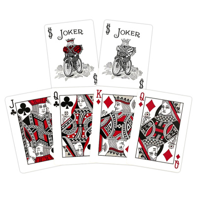 картинка Карты "Bicycle Metalluxe Red" от магазина Gamesdealer.ru