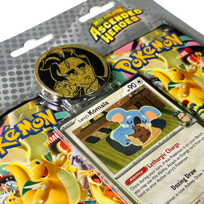 картинка Pokémon Mega Evolution: Ascended Heroes Collection Blister (Larry's Komala) (ENG) от магазина Gamesdealer.ru