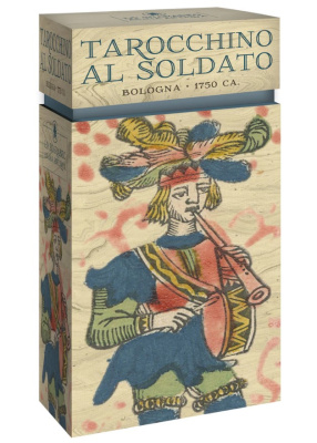 Карты Таро "Tarocchi al Soldato Limited Edition Tarot Cards" Lo Scarabeo / Тароккино Аль Солдато