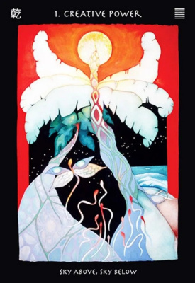 картинка Карты Таро "Visionary I Ching Cards" Beyond Words / Визионерские Карты и Цзин от магазина Gamesdealer.ru