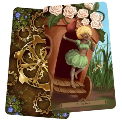 картинка Карты Таро "Steampunk Faerie Tarot Cards" Llewellyn / Таро Фейри в стиле Стимпанк от магазина Gamesdealer.ru