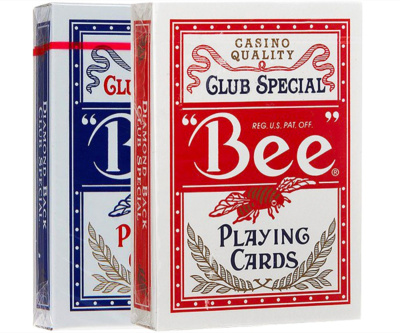 Карты "Bee Standard Index Red & Blue" Карты "Bee Standard Index Red & Blue"