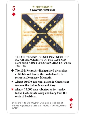 картинка Карты "Flags of the Civil War Card Game" магазин Gamesdealer.ru являющийся официальным дистрибьютором в России  картинка Карты "Flags of the Civil War Card Game" от магазина Gamesdealer.ru