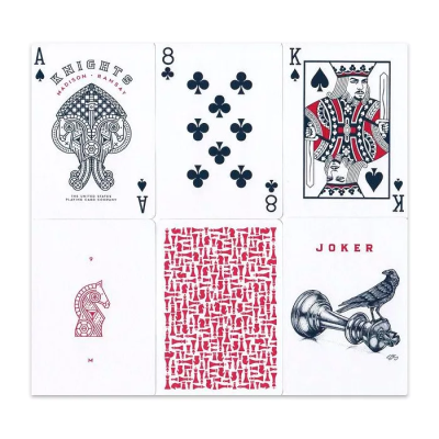 картинка Карты "Ellusionist Knights Red" от магазина Gamesdealer.ru