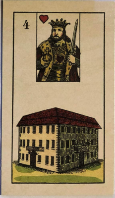 картинка Карты Таро "Old Lenormand" AGM Urania / Старый Оракул Ленорман от магазина Gamesdealer.ru