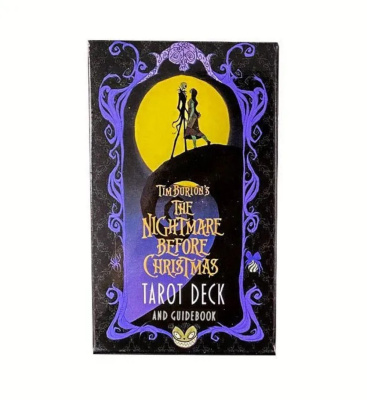 Карты Таро "The Nightmare Before Christmas Tarot" 12х7 Reprint / Кошмар Перед Рождеством TAROMANIA