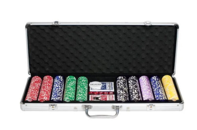 картинка Набор для покера NUTS на 500 фишек магазин Gamesdealer.ru являющийся официальным дистрибьютором в России  картинка Набор для покера NUTS на 500 фишек от магазина Gamesdealer.ru