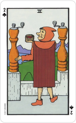 картинка Карты Таро "Wonderland Tarot In a Tin" US Games / Страна Чудес в жестяной коробке от магазина Gamesdealer.ru