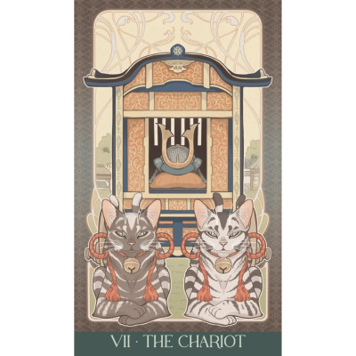 картинка Карты Таро "Japanese art Nouveau Tarot (Premium)" Lo Scarabeo / Японское таро в стиле ар-нуво (Преми от магазина Gamesdealer.ru