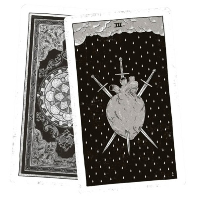 картинка Карты Таро "Black Ritual Tarot" US Games / Черное ритуальное Таро от магазина Gamesdealer.ru