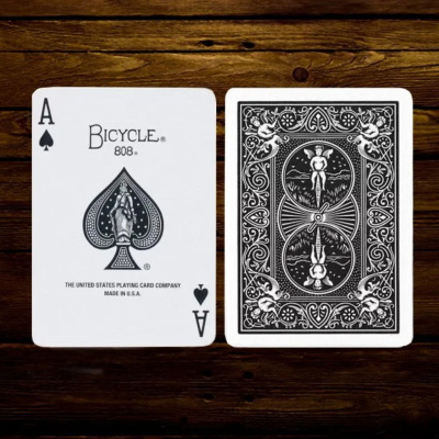 картинка Карты "Bicycle Rider Back Standard Index Grey" от магазина Gamesdealer.ru