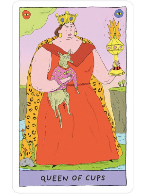 картинка Карты Таро "Whimsical Witch Tarot in a Tin" US Games / Причудливое колдовское Таро в жестяной банке от магазина Gamesdealer.ru
