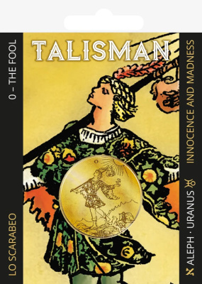 Талисман "Tarot Talisman - 0. The Fool" Lo Scarabeo / Талисман Таро Дурака Ло Скарабео