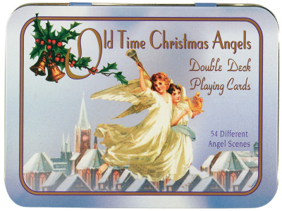 Карты "Old Time Christmas Angels Deluxe Double Bridge Deck"