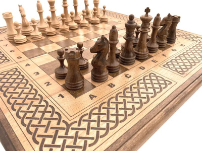 картинка Шахматы + нарды "Модерн 3" 50, Zakaryan от магазина Gamesdealer.ru