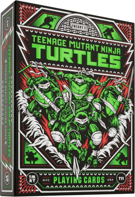 картинка Карты "Theory11 Teenage Mutant Ninja Turtles Playing Cards" от магазина Gamesdealer.ru