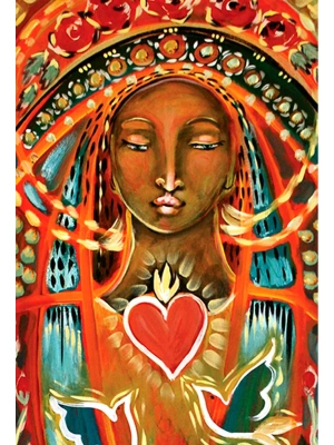 картинка Карты Таро "Mother Mary Oracle - Pocket Edition" Blue Angel / Оракул Матери Марии - Карманное издани от магазина Gamesdealer.ru