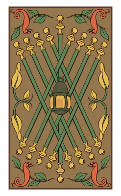 картинка Карты Таро "Symbolic Tarot of Wirth Mini Pocket Size Cards" Lo Scarabeo / Таро мини Символическое от магазина Gamesdealer.ru