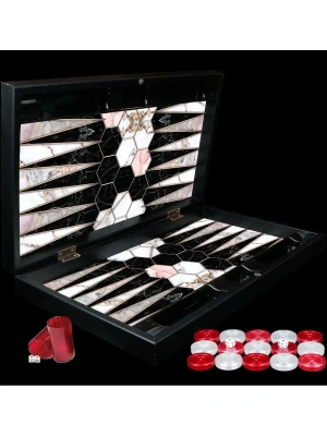 картинка Нарды Мраморные Соты, Турция, Yenigun от магазина Gamesdealer.ru