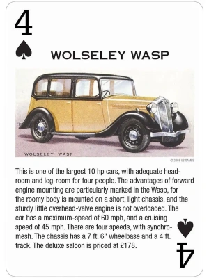 картинка Карты "Vintage Motor Cars Playing Card Deck" магазин Gamesdealer.ru являющийся официальным дистрибьютором в России  картинка Карты "Vintage Motor Cars Playing Card Deck" от магазина Gamesdealer.ru