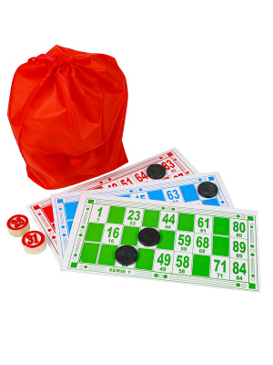 картинка Комплект игр 2 в 1 в деревянном футляре (русское лото, шахматы), 26х19х7 см от магазина Gamesdealer.ru