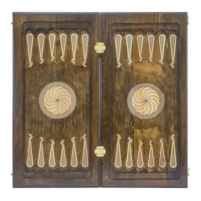 картинка Нарды резные "Герб РФ 3" 60, Ustyan от магазина Gamesdealer.ru