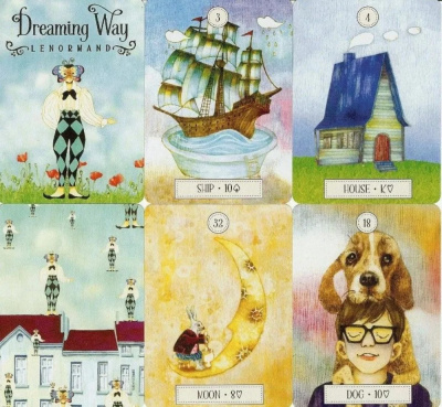 картинка Карты Таро "Dreaming way Lenormand" Reprint / Путь Сновидений Ленорман TAROMANIA от магазина Gamesdealer.ru