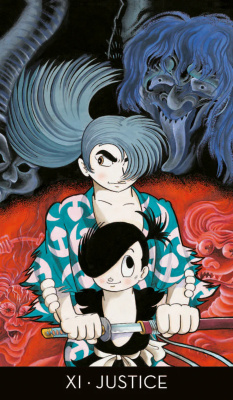 картинка Карты Таро "Tezuka Tarot Cards and Book Kit" Lo Scarabeo / Набор карт и книг Таро Тэдзука от магазина Gamesdealer.ru