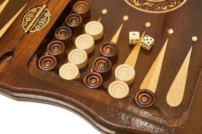 картинка Шахматы + нарды резные Бриз-2 40, Haleyan от магазина Gamesdealer.ru