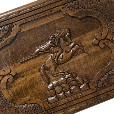 картинка Нарды резные "Всадник", Mirzoyan от магазина Gamesdealer.ru