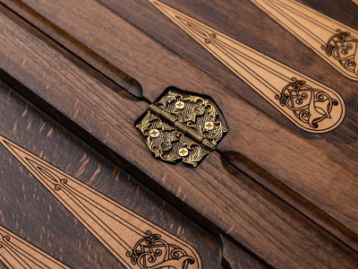 картинка Нарды резные "Армянский узор 4" 60, Ustyan от магазина Gamesdealer.ru