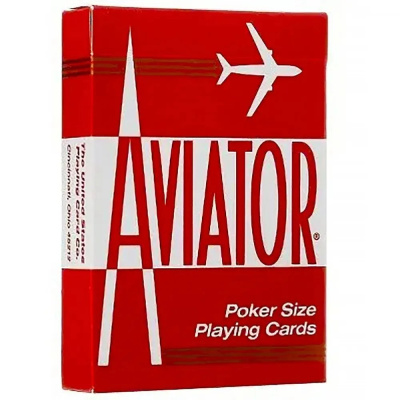 картинка Карты "Aviator Standard Index red" от магазина Gamesdealer.ru