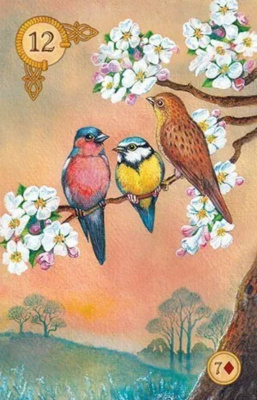 картинка Карты Таро "Celtic Lenormand" US Games / Кельтская Ленорман от магазина Gamesdealer.ru