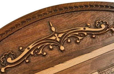 картинка Шахматы + нарды резные "Аревик" 60, Mkhitaryan от магазина Gamesdealer.ru